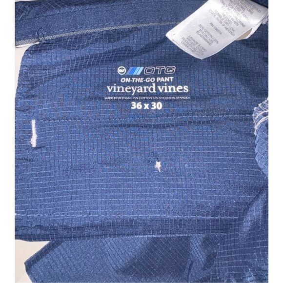 Vineyard Vines on the go performance khaki pants size 36x30 - Picture 12 of 12